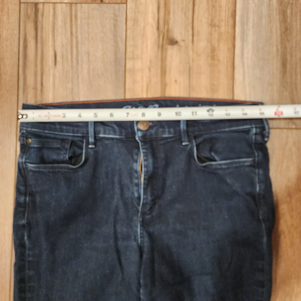 Eddie Bauer Women's Dark Gray Straight Leg Jeans